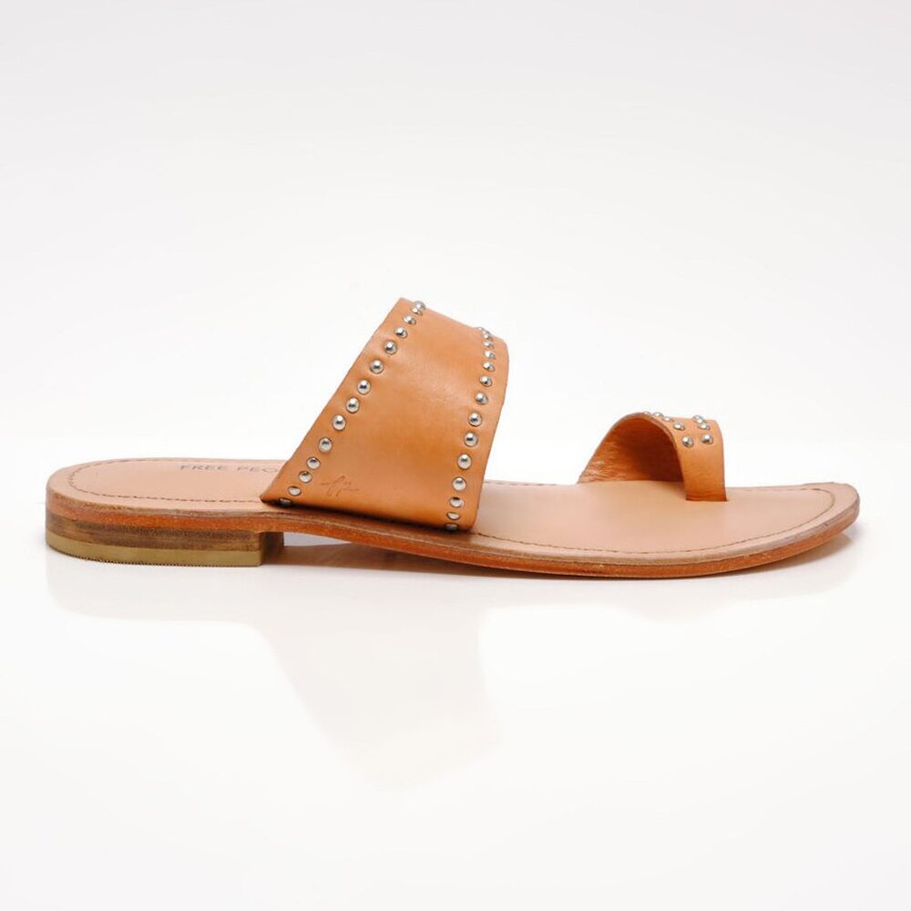 FREE PEOPLE Amelie Tiny Stud Sandals / Faded Clay - Picture 5 of 8